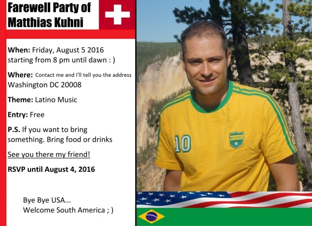 Matthias Kuhni Farewell Party Flyer fb